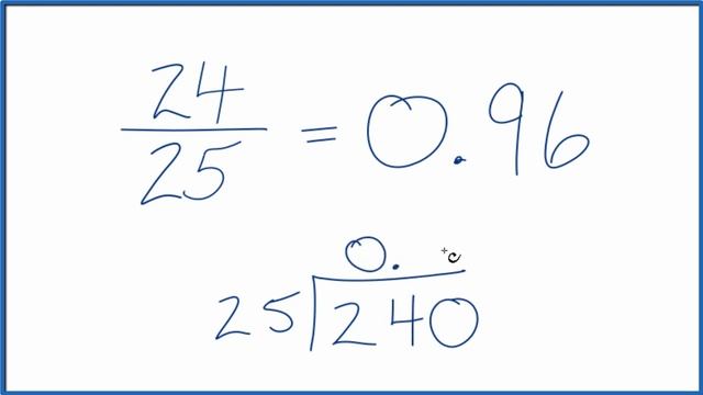 24/25 as a Decimal смотреть онлайн