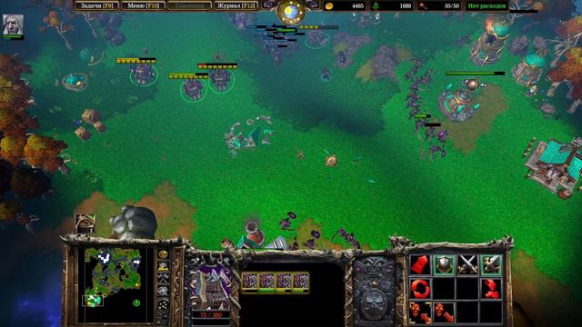 III Вечное королевство, WarCraft III Reforged на высоком уровне сложности смотреть онлайн