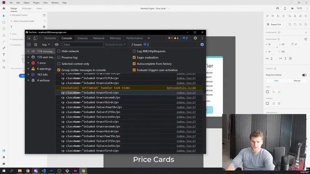 ? Let's Build - Price Cards (With React) смотреть онлайн
