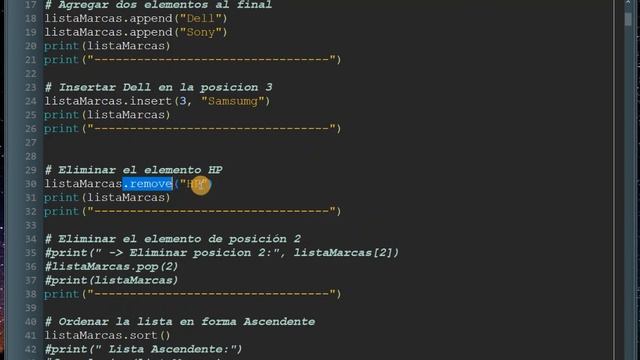 PYTHON PARA NOVATOS :: V35 - Listas en Python (2) смотреть онлайн