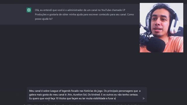 O Desafio Chat GPT! 10 Temas de Videos de League of Legends Sugeridos pela Inteligencia Aritificial смотреть онлайн