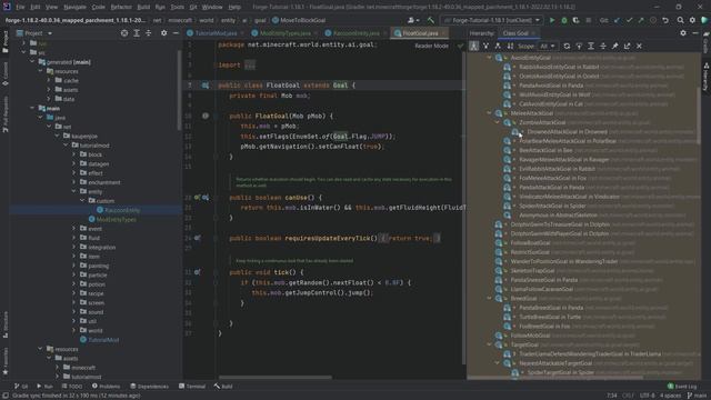 Minecraft Modding 1.18.2 with Forge | CUSTOM ENTITIES WITH GECKOLIB смотреть онлайн