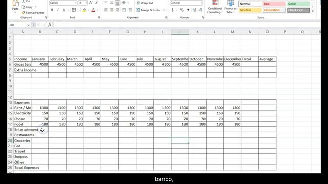 #msexcel Como Hacer un Budget Paso a Paso Excel 2024 смотреть онлайн
