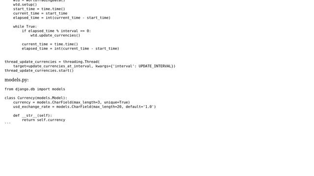 Using a thread to update a table automatically in Django смотреть онлайн