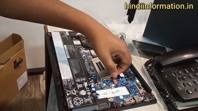 Lenovo Thinkpad E14 G2 Ram Upgrade | E14 G2 Intel Open Backcover | Motherboard View | M.2 | Hdd