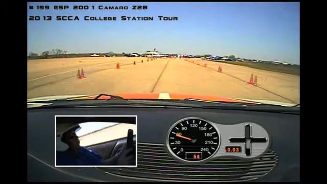 Onboard With Dave Ogburn At The 2013 SCCA College Station Championship Tour