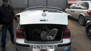 Открытие багажника Гольф 4