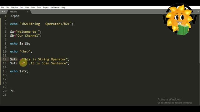 Epi-49 String Operators | PHP in Tamil смотреть онлайн