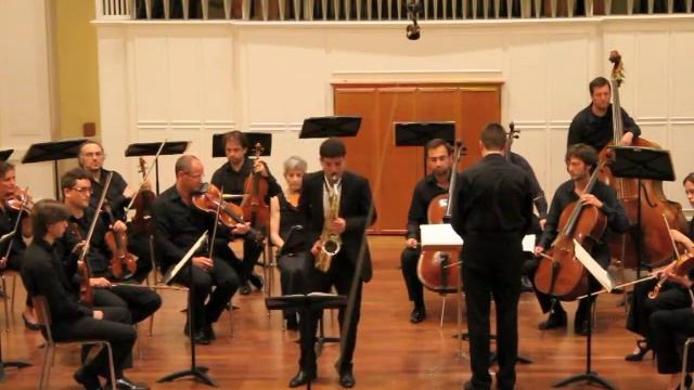 Glazunov A. - Concert in E flat - Kammerorchester Basel - Conductor: Thomas Herzog - Sax. Soria Á. смотреть онлайн