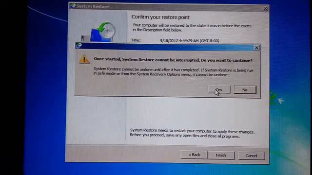 System Restore in Windows 7 from Safe Mode. смотреть онлайн