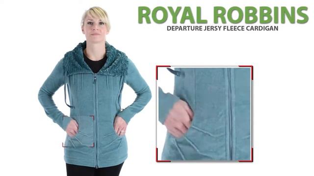 Royal Robbins Departure Cardigan Sweater - Fleece, UPF 50+ (For Women) смотреть онлайн