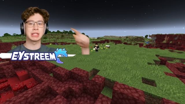 I Scared My Friend with BLOOD MOON in Minecraft смотреть онлайн