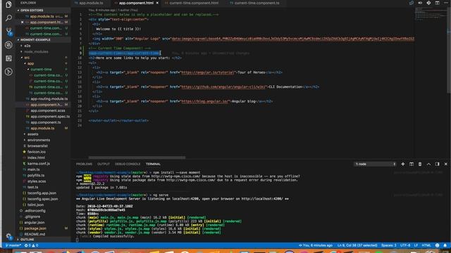 How to Install Moment.js in Angular Projects смотреть онлайн