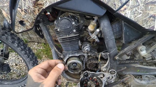 Ирбис ТТР 250 Сломался. Восстановление Шестерни Стартера Своими Руками