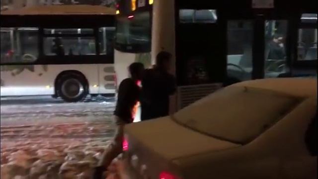 Public transportation, SNOW FAILS in Bulgaria 2016 смотреть онлайн