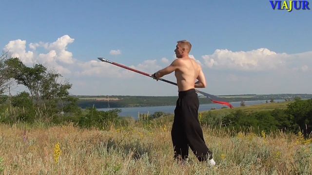 Алебарда Гуань ДАО, основы вращения. смотреть онлайн