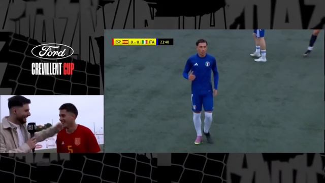 HIGHLIGHTS SPAGNA - ITALIA | Il Derby Europeo delle NAZIONALI CREATORS смотреть онлайн