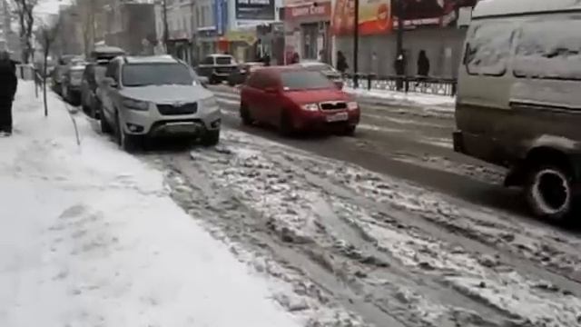 6. Харьков - Украина- Весна - Снегопад на улице смотреть онлайн