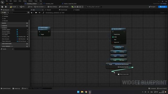 Уроки Unreal Engine 5 - Инвентарь: Использование предметов смотреть онлайн