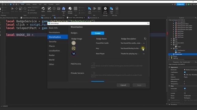 How to Check for Badges: Roblox Studio Tutorial смотреть онлайн