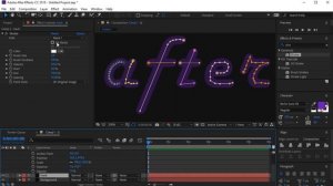Анимация Написания Текста  в After Effects  - After Effects Tutorial