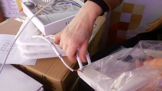 Сборка подключение светодиодной люстры.Настройка пультом.Крепеж к Любым Потолкам! смотреть онлайн
