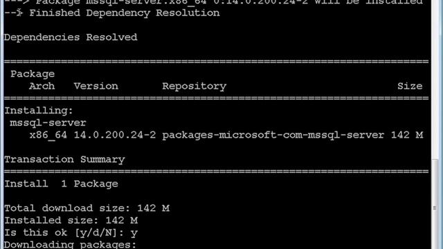 Installing MS SQL on Linux смотреть онлайн