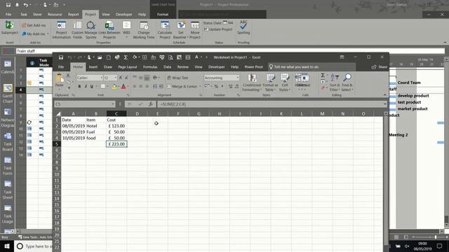 Microsoft Project tasks and formatting. Microsoft Project free course with exercises. смотреть онлайн