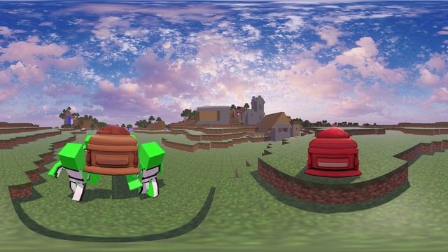 Dream Coffin Dance - 360° Video (Minecraft) смотреть онлайн