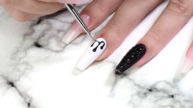 Daily Charme Textured Nail Tutorial (ft. Velvet Matte and Diamond Shine Gel Top Coat) смотреть онлайн