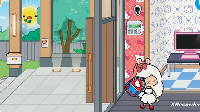 1часть сериала новый домик Hello Kitty