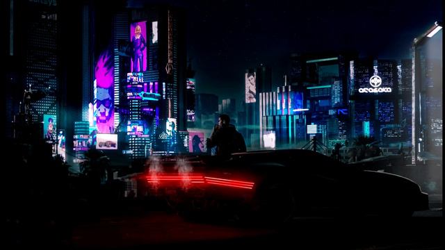 Cyberpunk 2077 soundtrack - A few small pieces of ambient from the game смотреть онлайн
