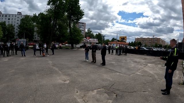 Открытие в Орехово 2023 на Bajaj Dominar 400