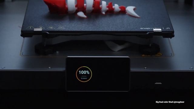 Snapmaker J1: Dual-color Printing (Complete Timelapse Version)