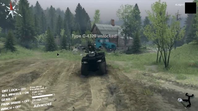 SpinTires 2014 Моды - Polaris смотреть онлайн