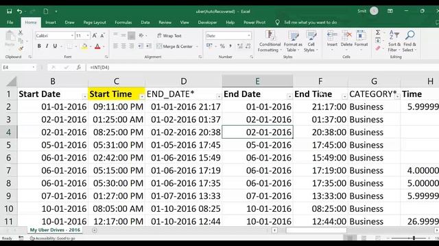 UBER Drive Case Study | Data Analysis Using Excel смотреть онлайн