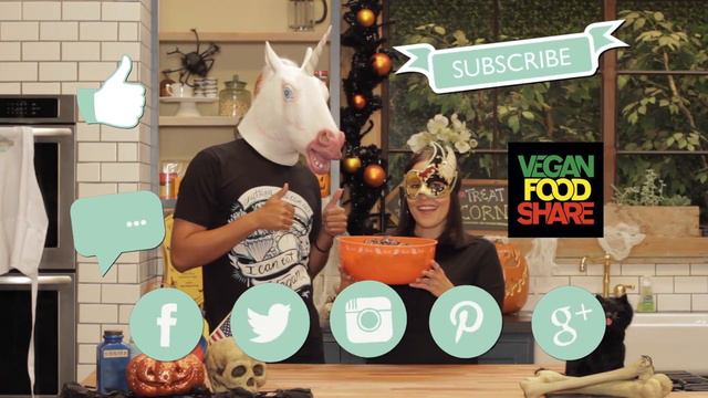 S1E7 Vegan Chocolate Caramel Popcorn and Cyclops Eyeballs for a healthy Halloween смотреть онлайн