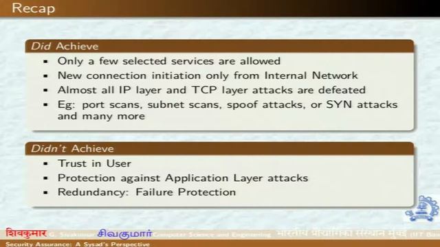 CS C S007B Security Assurance - A Sysad's Perspective смотреть онлайн