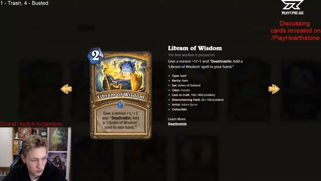 Ashes of Outland CARD REVIEW - Paladin cards смотреть онлайн