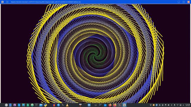 Majestic Mandala featuring 680.5 Degree Angles, with 417 and 852 Hz Harmonic Solfeggio Bell смотреть онлайн