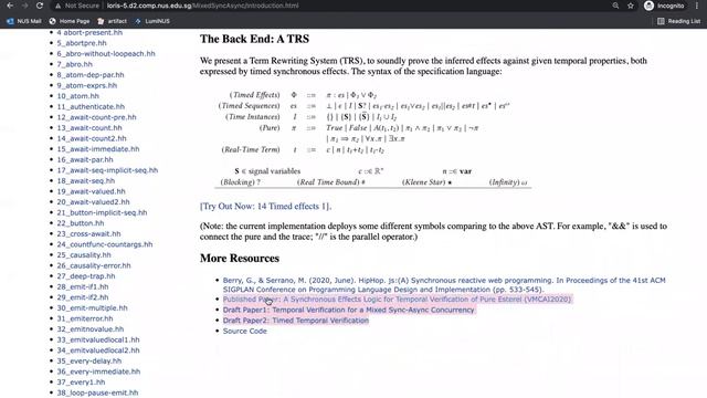 Demo For Mixed Sync Async Temporal Verification смотреть онлайн