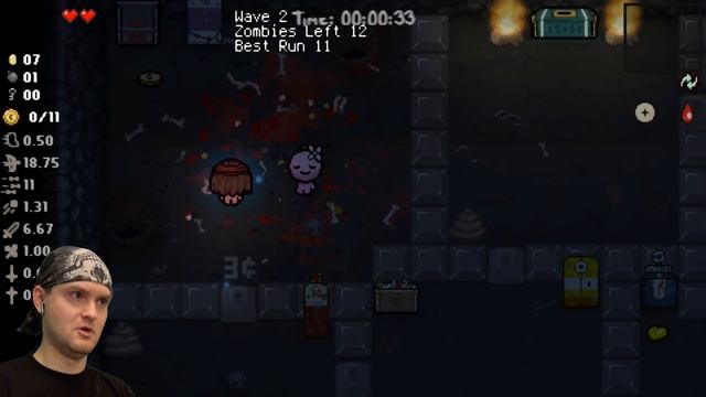 ЗОМБИ ПО ВЫЗОВУ ► The Binding of Isaac: Afterbirth+ |98| Zombie mode смотреть онлайн
