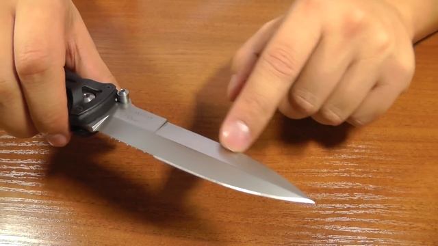 Боевой складной нож Gerber Combat folder Applegate-Fairbairn. смотреть онлайн