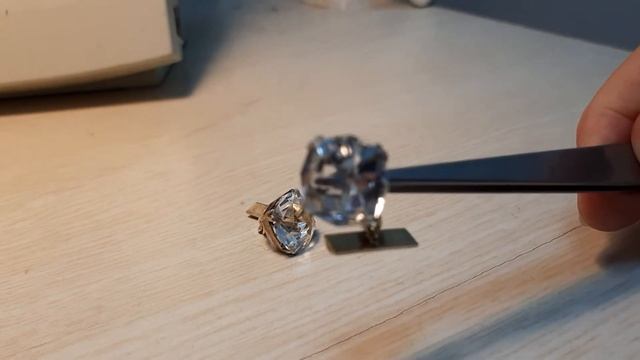 Купила запонки из серебра,с горным хрусталем!!! смотреть онлайн