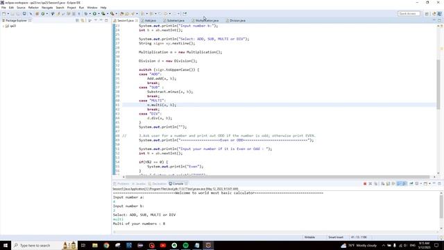 Java Session 5 смотреть онлайн