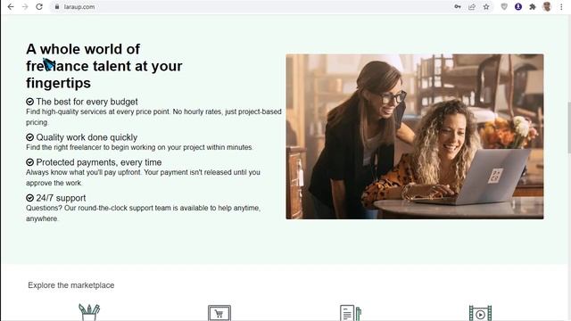 Home page Fiverr Clone PHP | Build Freelancer Marketplace Like Upwork & Fiverr | Live Demo смотреть онлайн