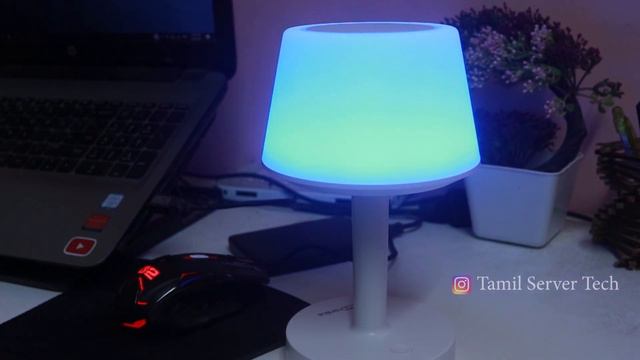 4 IN 1 Portable LED Lamp with Bluetooth Speaker, Color Changing LED | Tamil Server Tech смотреть онлайн