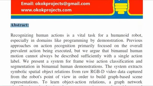 Learning Object Action Relations from Bimanual Human Demonstration Using Graph Networks смотреть онлайн