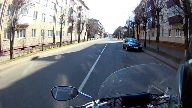 Мотоцикл Yamaha XVS 1100 Custom. Камера Eken H9 смотреть онлайн