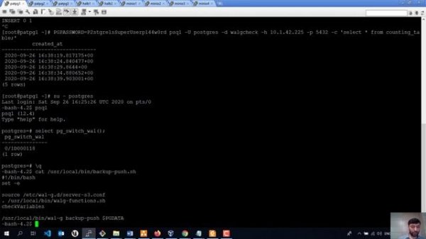 PostgreSQL (in the Patroni cluster with HAProxy) full and incremental backups with Wal-G